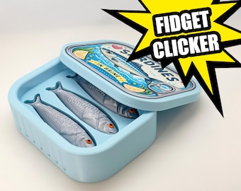 Sardine Can Fidget Clicker