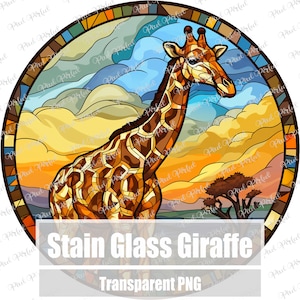 Fond de hotte - Girafe - Portrait - Animaux - Noir - Blanc - 35 % de remise  !