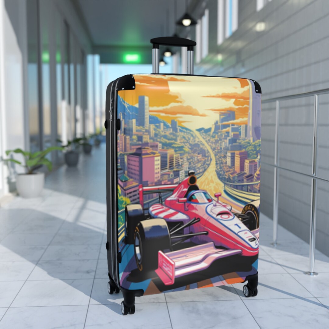 F1 Racing Suitcase Custommade Anime Suitcase Durable Hard Etsy