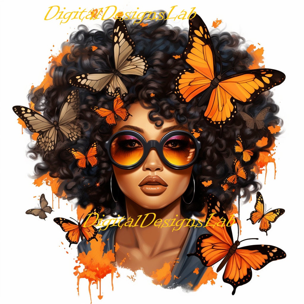 Juli verjaardag zwart meisje digitaal bestand, Afro vrouw Png sublimatie downloaden, koningin clipart ontwerp, vieren met verjaardag Black Queen 2 Pngs