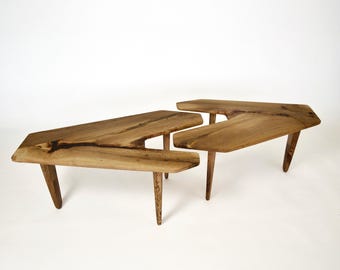 Mesas nido de rombos