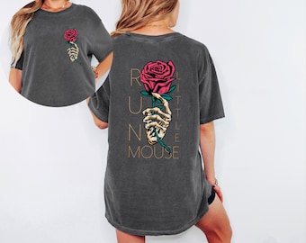 Run Little Mouse T-shirt, Haunting Adeline Shirt, Dark Romance Merch, Smut Reader, Book Lover Gift, Rose Shirt