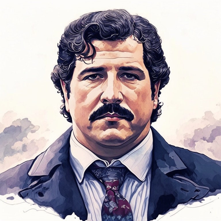 Limited Edition Pablo Escobar Portrait Designs 5 Victor - Etsy