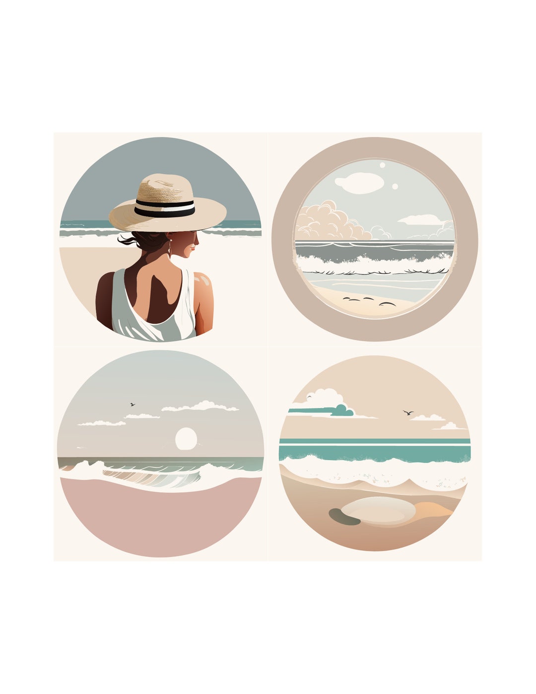 10 Beach SVG Bundle SUMMER SVG Beach Clipart Summer Cut - Etsy