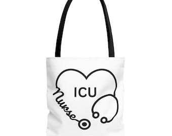 ICU NurseTasche, ICU Krankenschwester Geschenk, Intensiv Krankenschwester Geschenk, ICU Geschenk, Krankenschwestern Woche