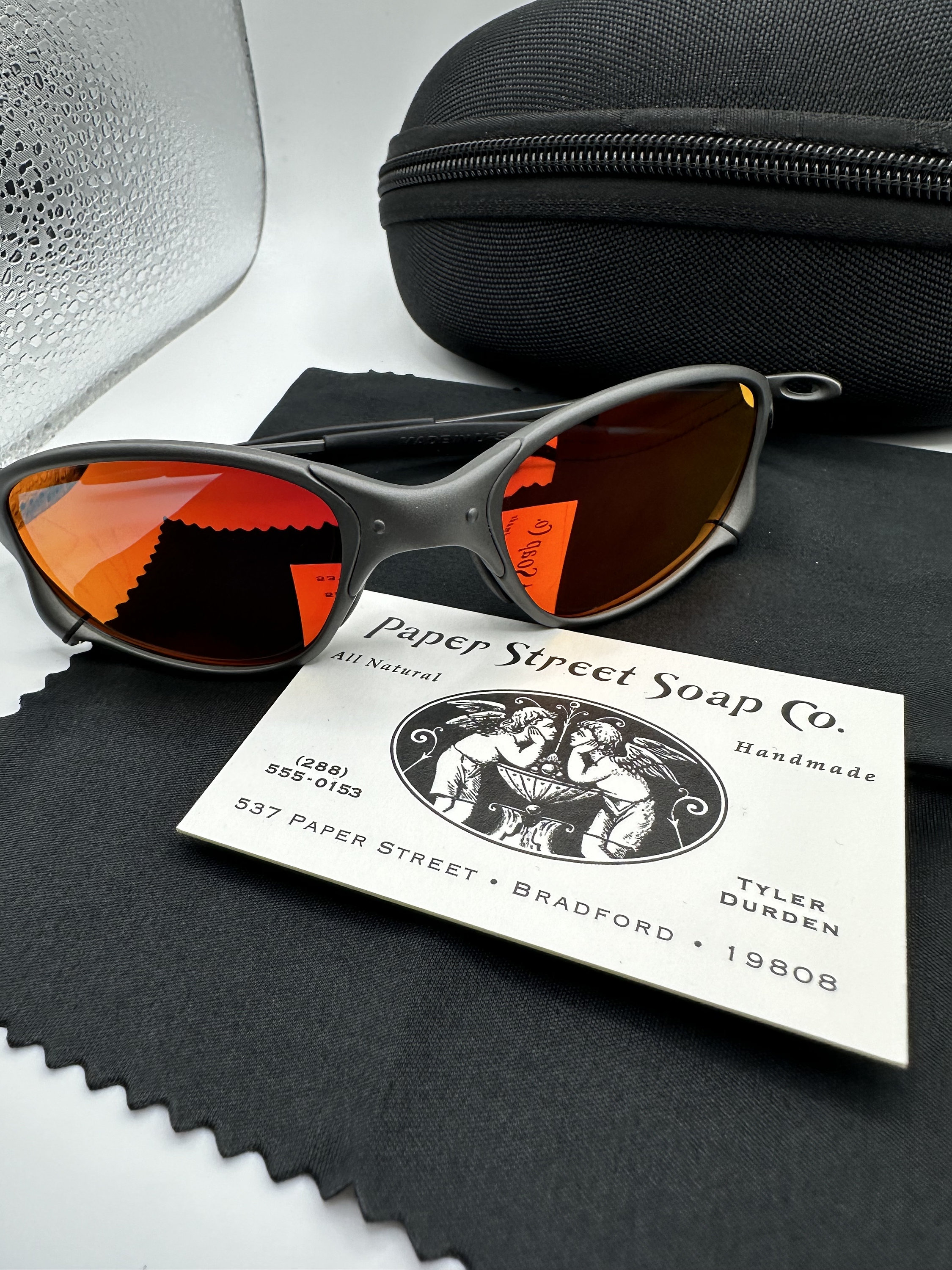 90s オークリー OAKLEY EYEJACKET サングラス メタルグレー
