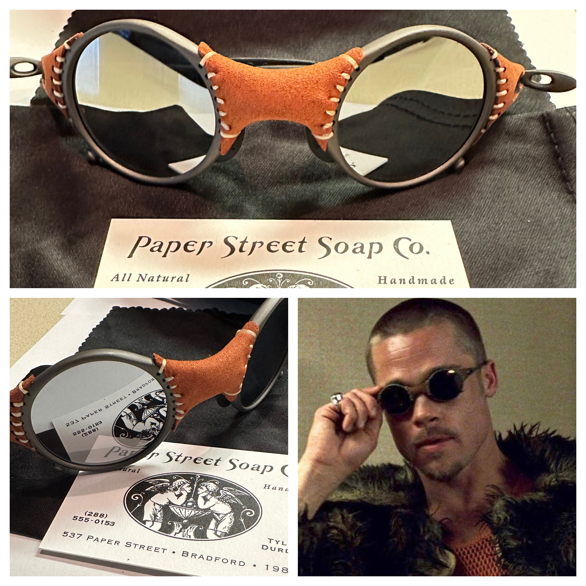 Occhiali brad pitt fight club sale