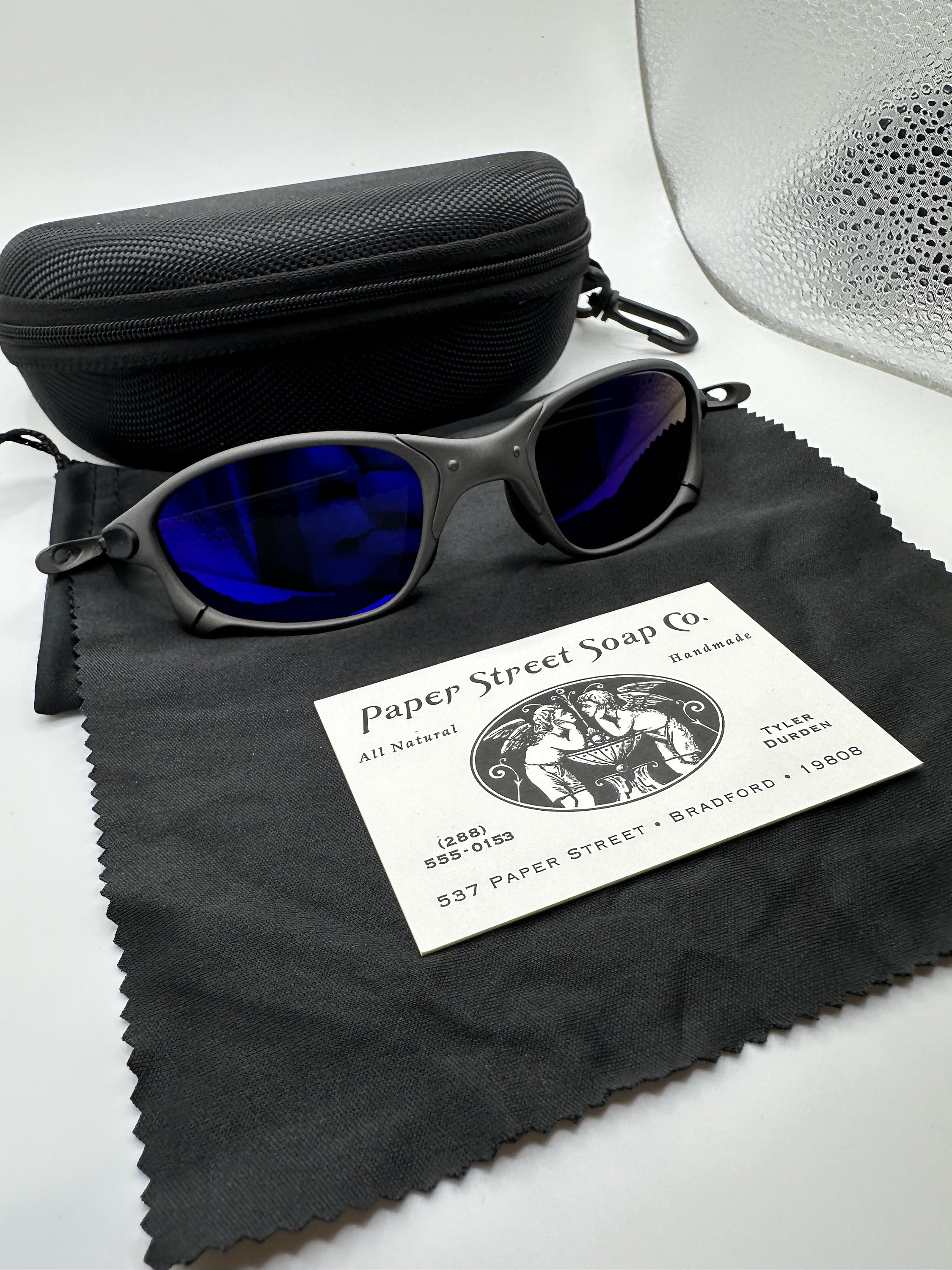 P09 Paperstreetshade Fight Club Tyler Durden NEW Oliver Peoples 523 Mars Brad Pitt Costume juliet xmetal mars romeo