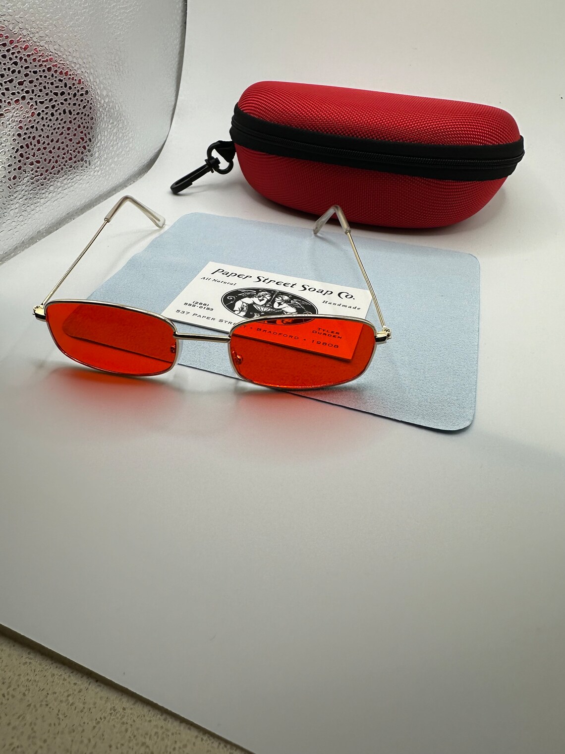 Project Mayhem Paper Street Tyler Durden Sunglasses Shades Fight Club ...