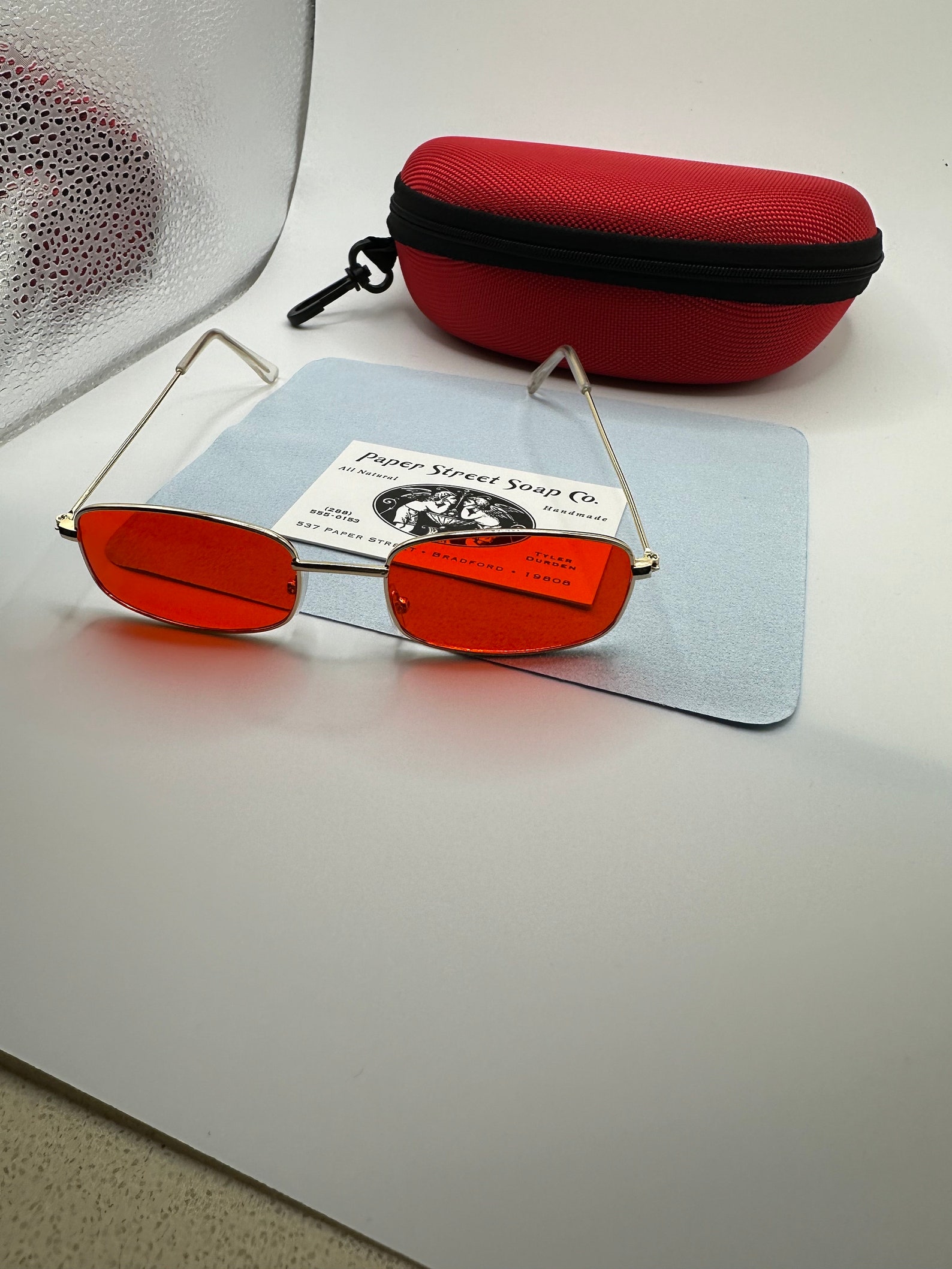 Project Durden Project Mayhem Paper Street Tyler Durden Sunglasses Shades Fight Club ...