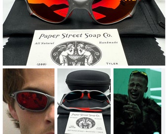 P18 Paperstreetshade Fight Club Tyler Durden NEW Oliver Peoples 523 Mars Brad Pitt Costume juliet xmetal mars romeo