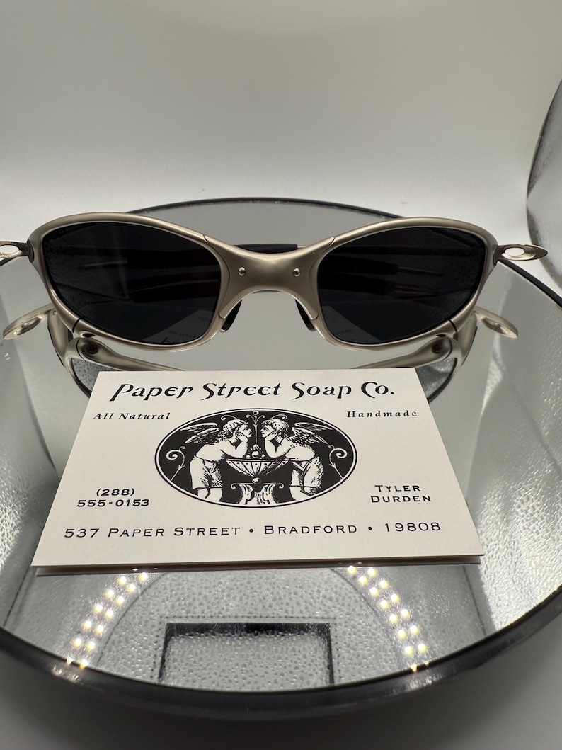 P35 Paperstreetshade Fight Club Tyler Durden NEW Oliver Peoples 523 Mars Brad Pitt Costume juliet romeo xmetal penny polarized image 14