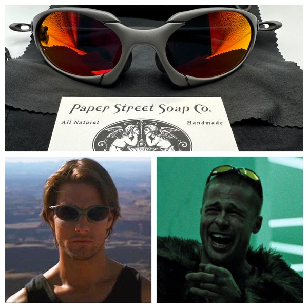 P08 Paperstreetshade Fight Club Tyler Durden NEW Oliver Peoples 523 Mars Brad Pitt Costume juliet xmetal mars romeo