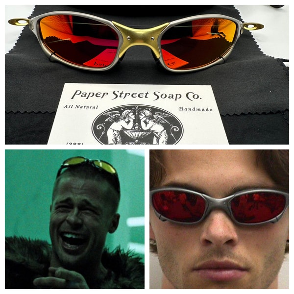 P03 Paperstreetshade Fight Club Tyler Durden NEW Oliver Peoples 523 Mars Brad Pitt Costume juliet romeo xmetal