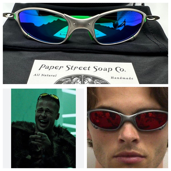 P06 Paperstreetshade Fight Club Tyler Durden NEW Oliver Peoples 523 Mars Brad Pitt Costume juliet xmetal mars romeo