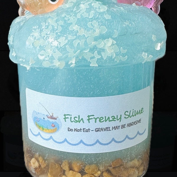 Fish Frenzy Rainbow Fishbowl Bead Slime