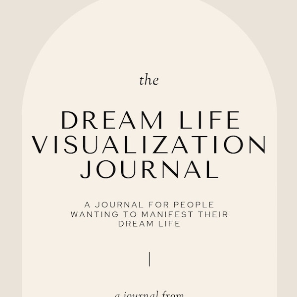 Dream Life Visualization Journal