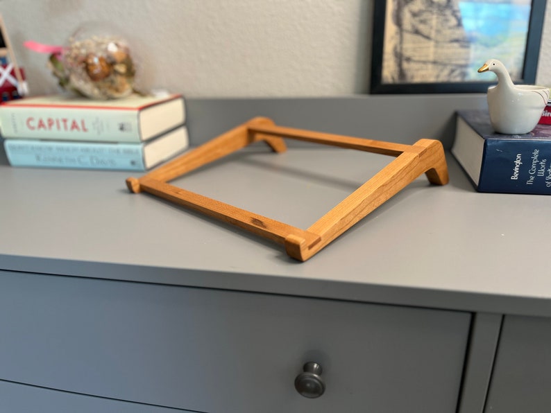 Minimal Laptop Stand (hardwood Cherry or Walnut) - Etsy