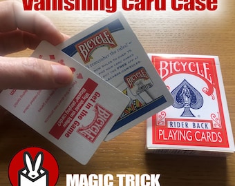 Disappearing Card Case Magic & Conjuring Unisex Disappearing Card Case Magic & Conjuring Unisex