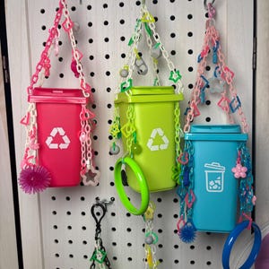 Sugar Glider Hideaway: Fleece Pom Pom Trash Can Toy