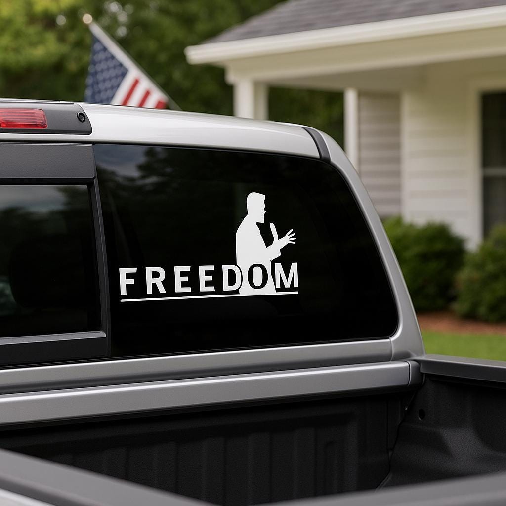 Fifth Amendment Sticker Protect Free Speech Bumper Sticker - 5 Inch ...