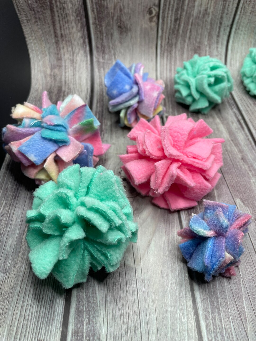 Fleece Pom Poms for Sugar Gliders / Small Animal Ball Pit Toys Etsy