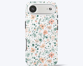 Cute Small Flowers Phone Case for iPhone - Trendy, Tough Dual-Layer Phone Cover