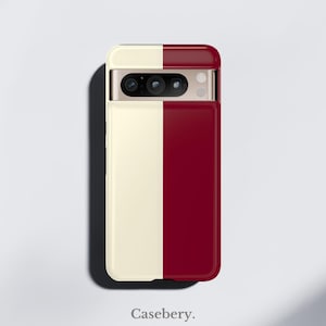 Élégante coque de portable bordeaux pour Google Pixel XL, 2, 3, 4, 5, 6, 7, 8, 9, Pro, Pro XL, 5G, coque de protection esthétique et robuste, design tendance