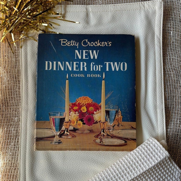 Vintage Betty Crocker Cookbook, Retro Cookbook, Vintage Cookbook