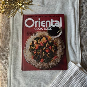 Vintage Better Homes and Gardens Oriental Cookbook, Retro Cookbook, Vintage Cookbook