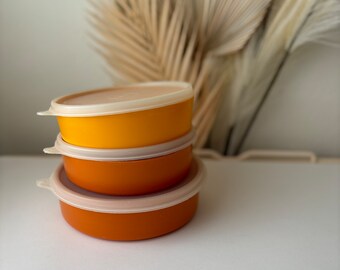 Vintage Wonderlier Tupperware (Set of 3), Retro Tupperware, Vintage Tupperware