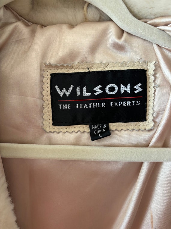 Vintage Wilson's Leather and Faux Fur Coat - image 4