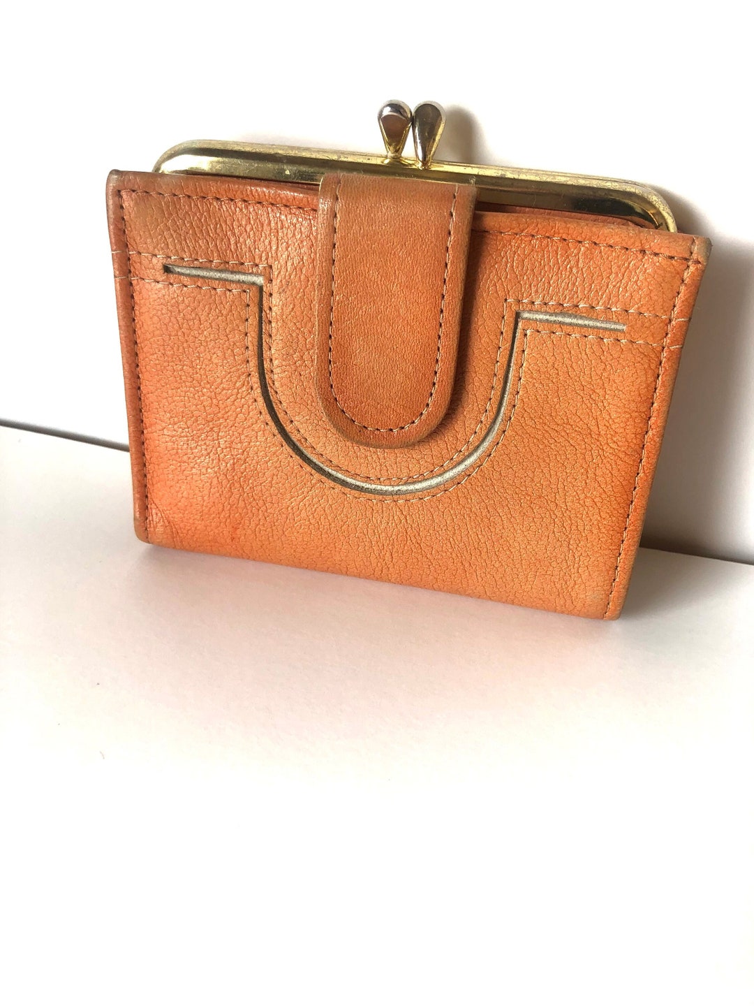 Vintage Rolfs Cowhide Wallet, Vintage Wallet, Boho Wallet Etsy