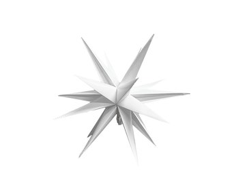 12″ Moravian Star with LED light