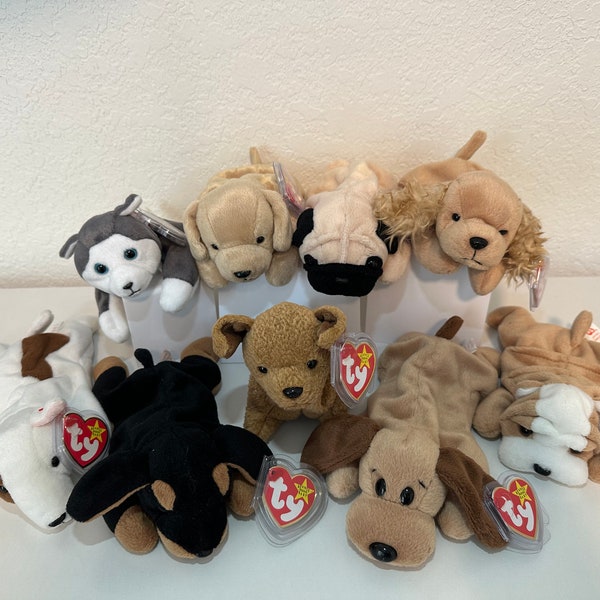 TY Beanie Baby Dogs #1