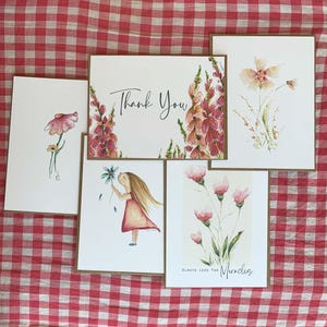 Floral Notecard Collection (8 cards and envelopes)