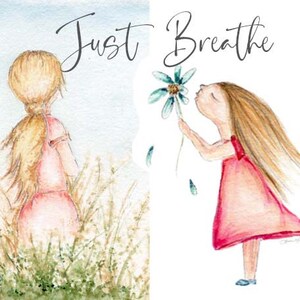 Just Breathe Notecard Collection (8 cards and envelopes)