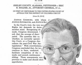 RBG シェルビー郡の絵のプリント