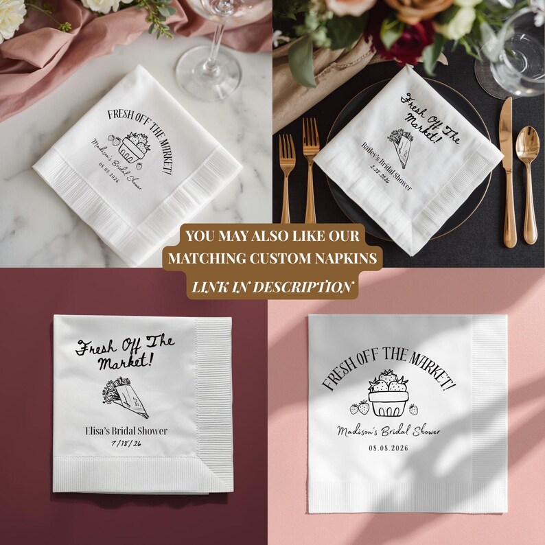 Fresh Off The Market Bridal Shower Favors Garden Theme Gift For Bridal Shower Farmers Market Theme Bridal Shower Invitations Bridal Luncheon image 9
