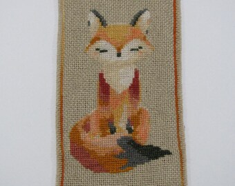 Fox Bookmark - Counted Cross Stitch chart