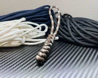 snake knot keychain