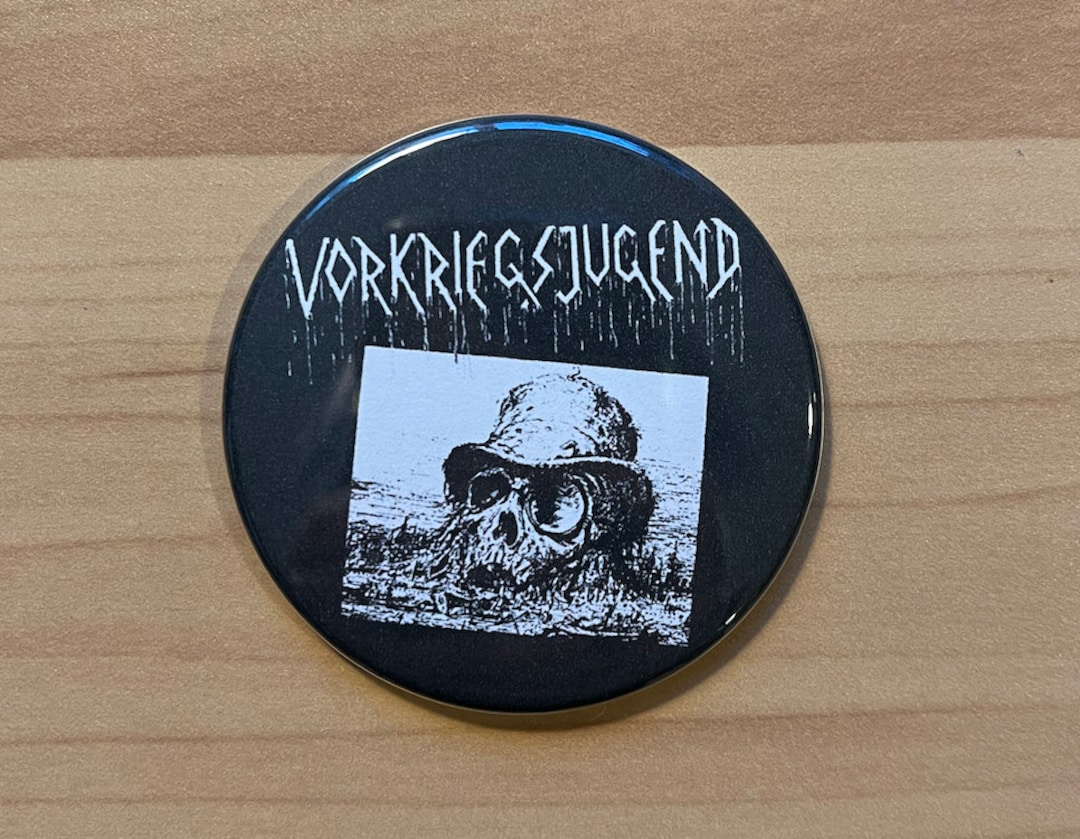 VORKRIEGSJUGEND German Hardcore Punk Pin Badge Button