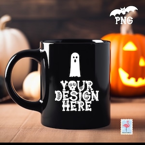 Coffee Mug Mockup, Halloween Mug 11oz Mug Mockup Fall Mockup Coffee Mug