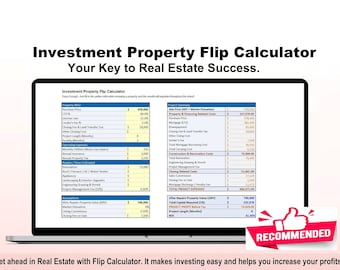 Investment Property Flip Calculator