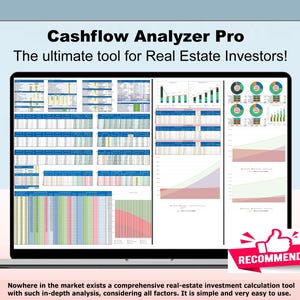 Real Estate Investment Cashflow Analyzer Pro: ROI Analysis