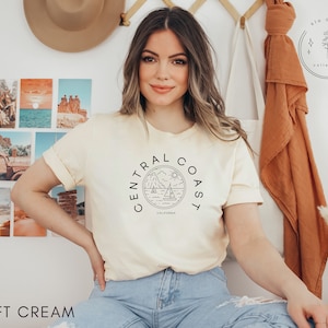 Central Coast Shirt, Central Coast souvenir, California Tee, San Luis Obispo Shirt, California Gift, San Luis Obispo gift