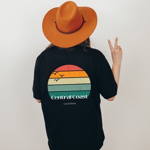 Central Coast Unisex Shirt, California Tee, San Luis Obispo Shirt, San Luis Obispo gift, Retro California