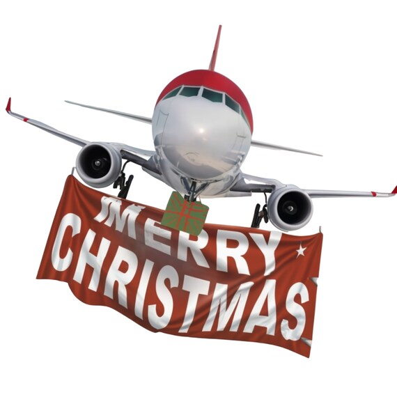 Silver Airways Ornament – Merry Christmas or Happy Holidays