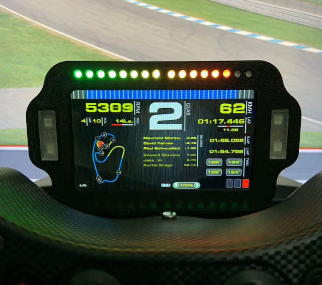 Sim Racing Dashboard/ddu 5 Touchscreen CR5 Etsy