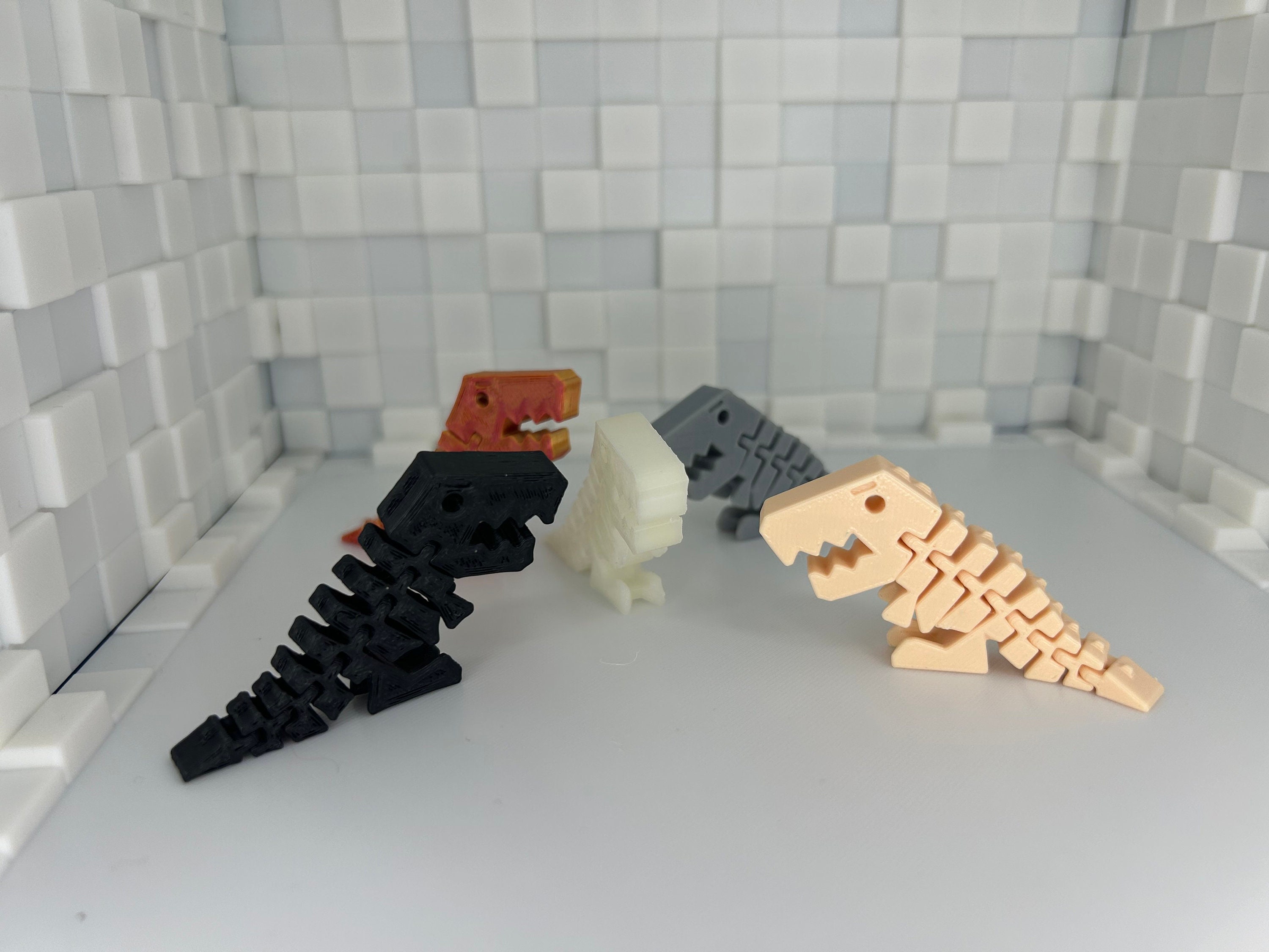 Felxi-Rexi - 3D Printed Dinosaur - T-Rex - Tyrannosaurus Rex